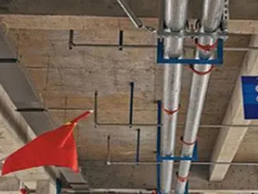 玉门管廊支架的安装方法